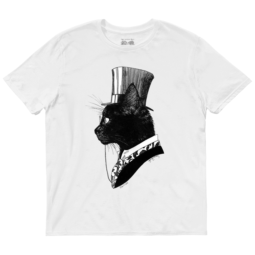 Black Cat in Top Hat